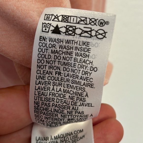 Roxy | Women’s Cropped Lightweight Hoodie Pullover | Pink | Large - Picture 6 of 7